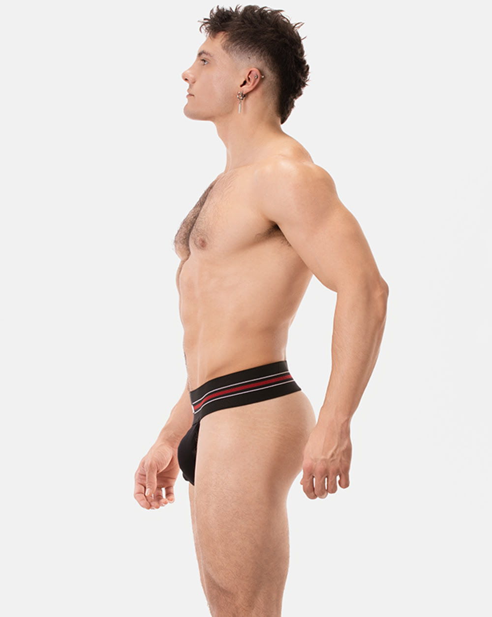 Barcode Berlin Thong Hildor - Svart - G-Shop AS
