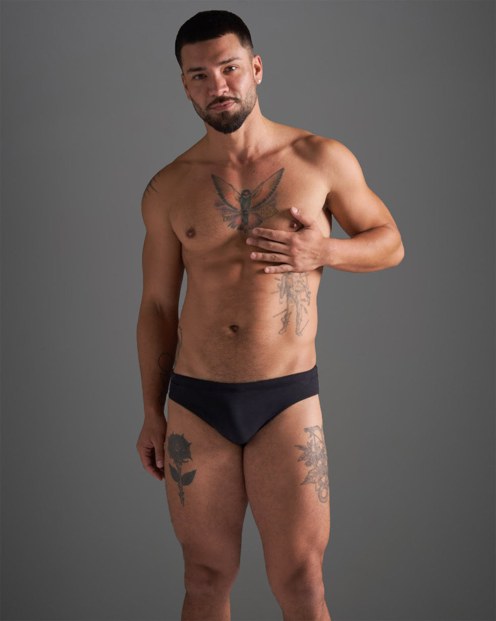 TEAMM8 Standard Swim Brief - Svart