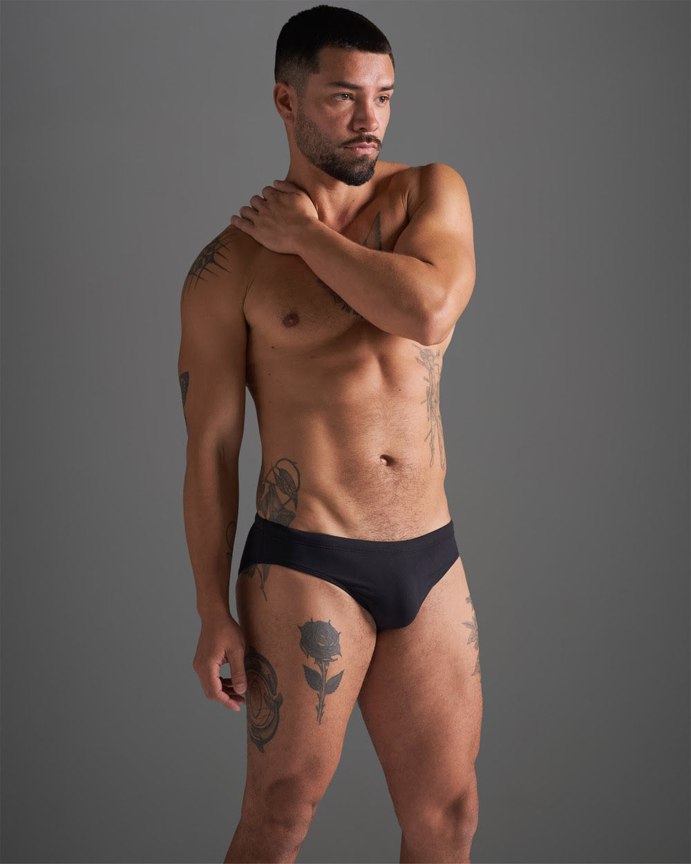 TEAMM8 Standard Swim Brief - Svart
