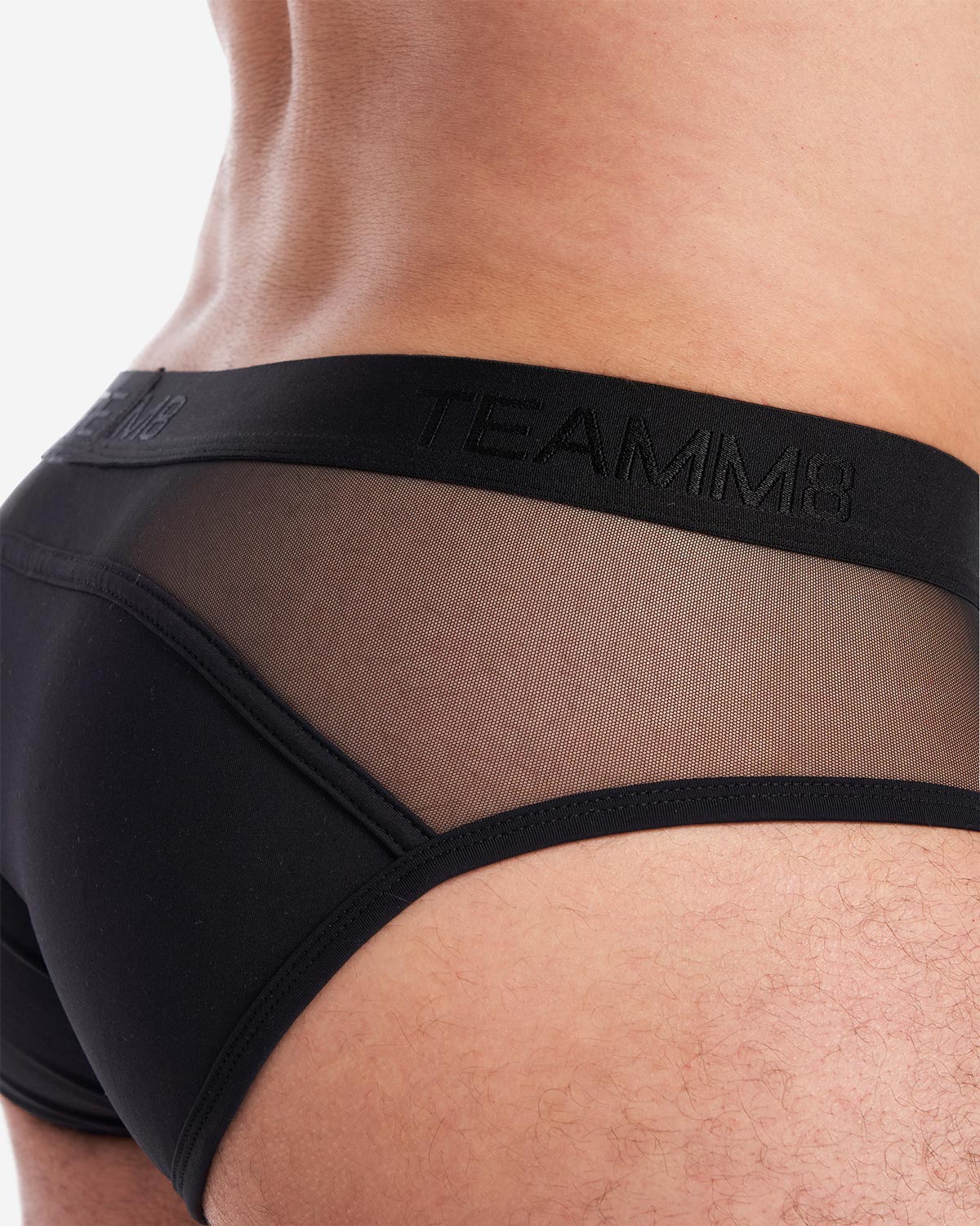 TEAMM8 Score Sheer Brief - Svart - G-Shop AS