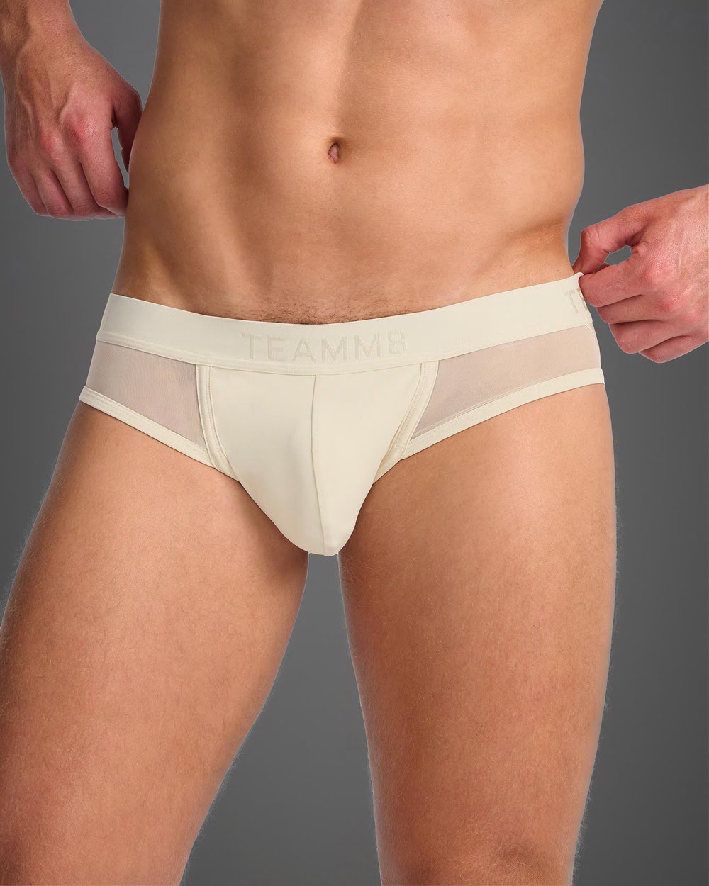 TEAMM8 - Score Sheer Jock - Cloud Cream - G-Shop AS