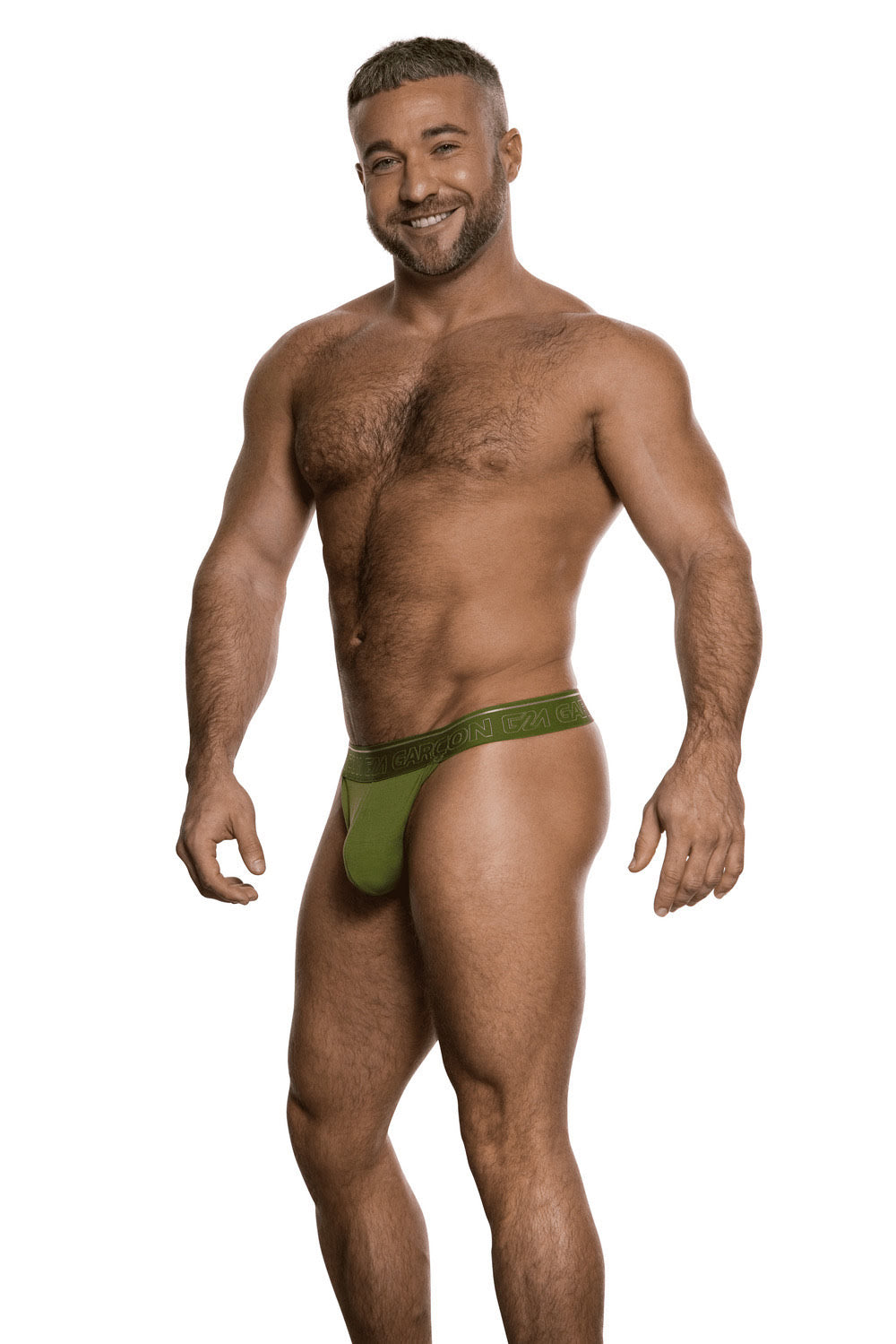 Garcon Khaki Bamboo Thong - G-Shop AS