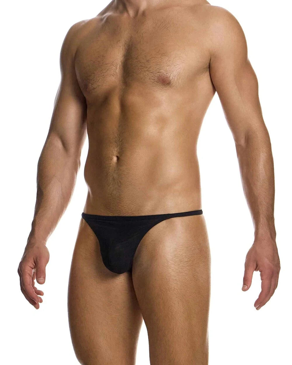Muslin Thong - Svart - G-Shop AS