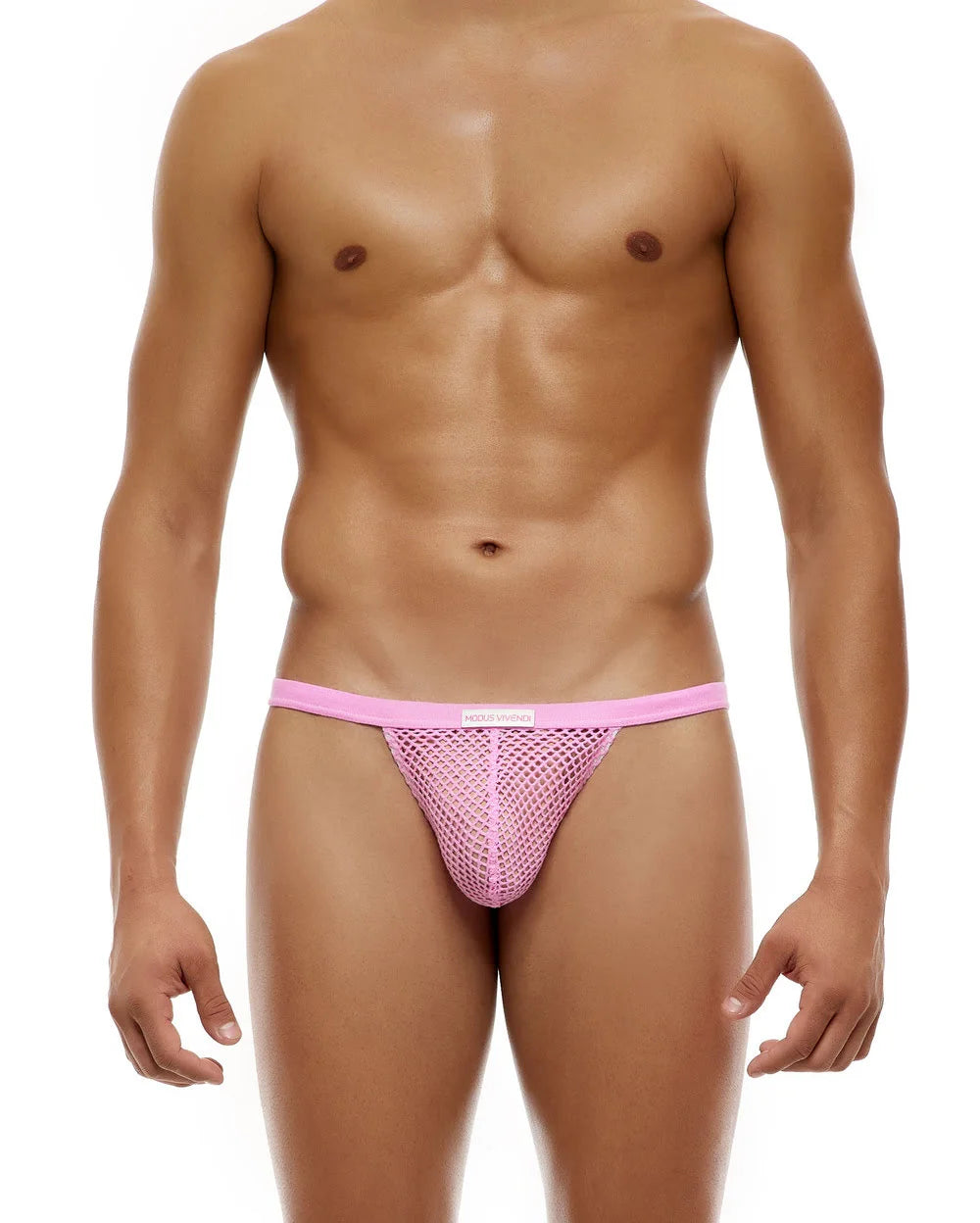 C-Through T-String - Pink Neon - G-Shop AS
