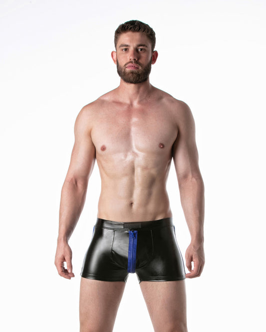 Leader Brut Zipper Shorts - Blå - G-Shop AS