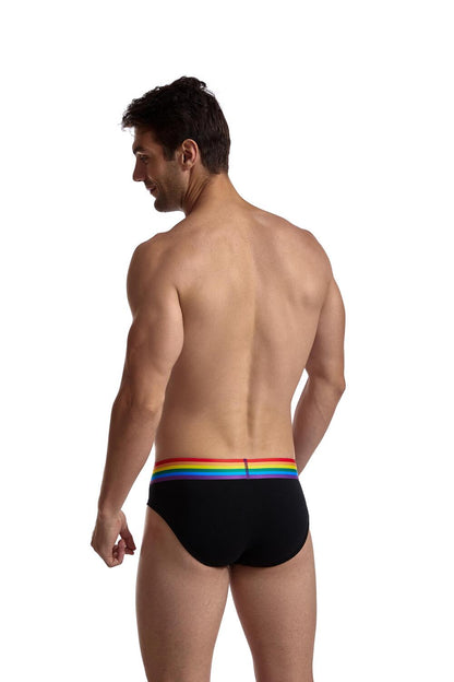 Jockmail Brief Pride - Svart - G-Shop AS