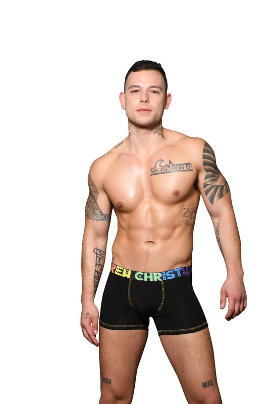 Andrew Christian Boxer Svart Bomull - G-Shop AS