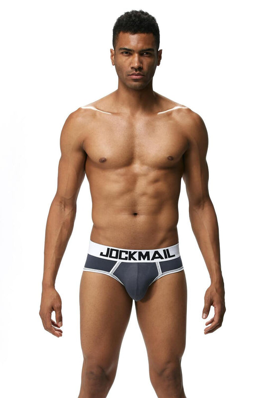 Jockmail Push Up Brief - Grå - G-Shop AS