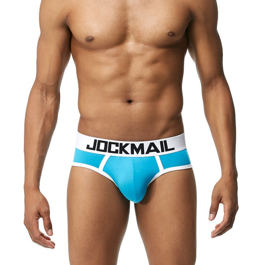 Jockmail Push Up Brief - Blå - G-Shop AS