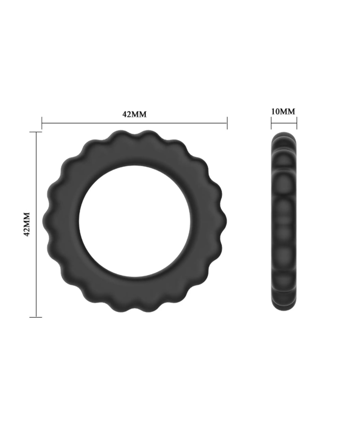 Titan Silicone Cock Ring 2 - G-Shop AS