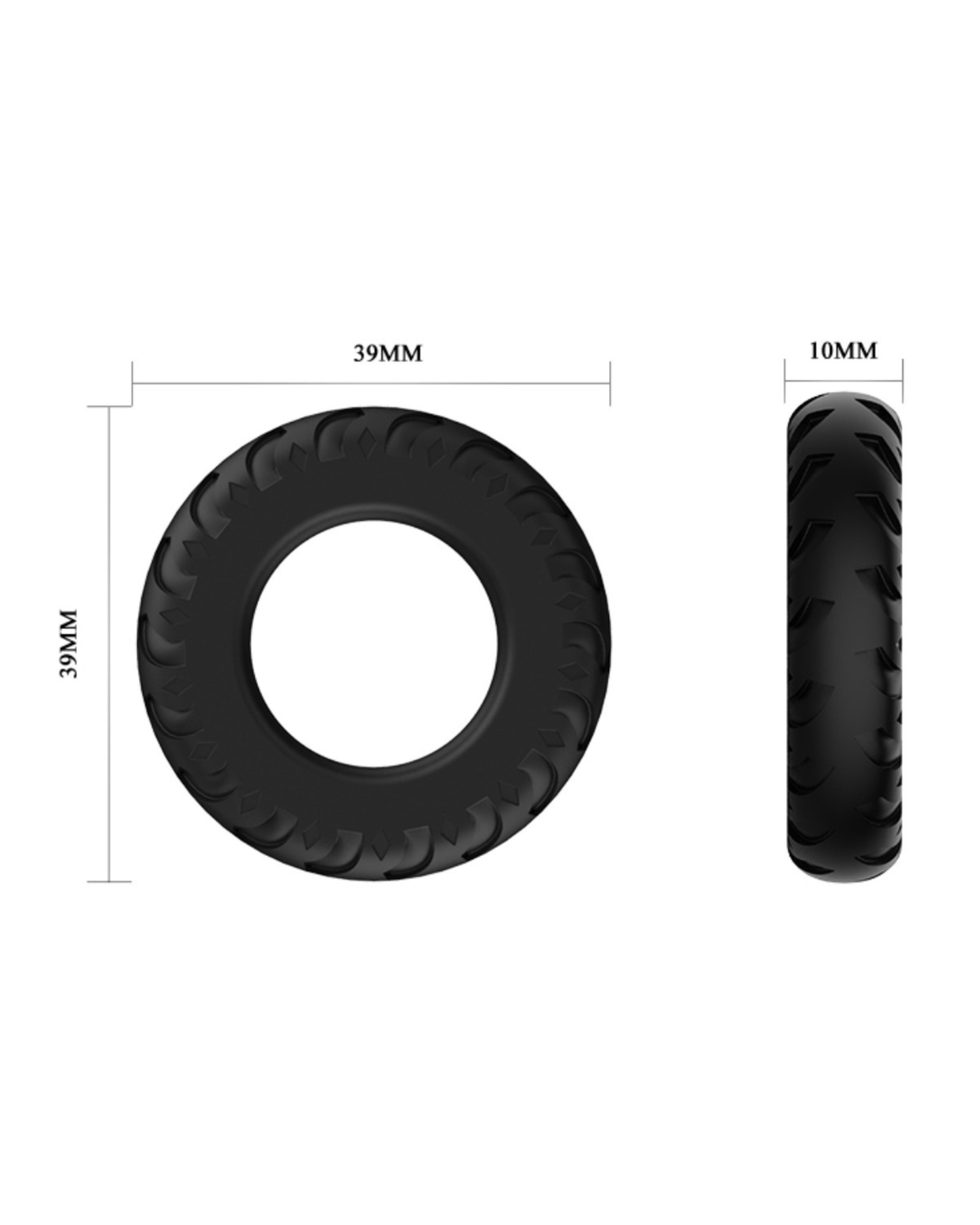 Titan Silicone Cock Ring 3 - G-Shop AS