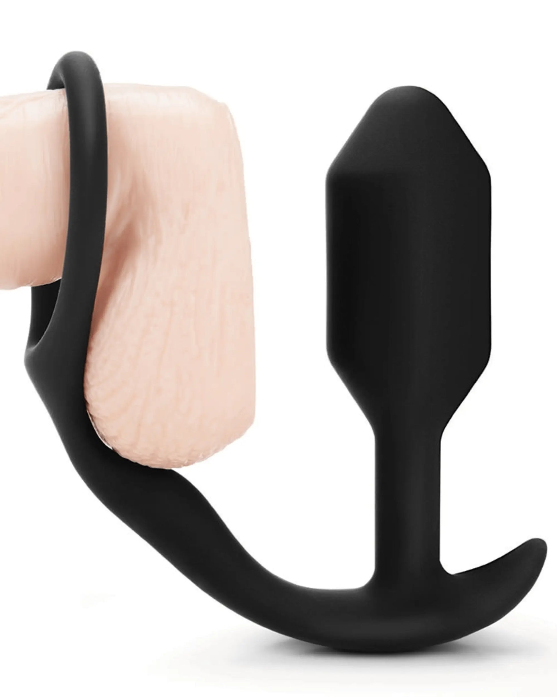 Vibrating snug and tug Butt Plug Medium - G-Shop AS