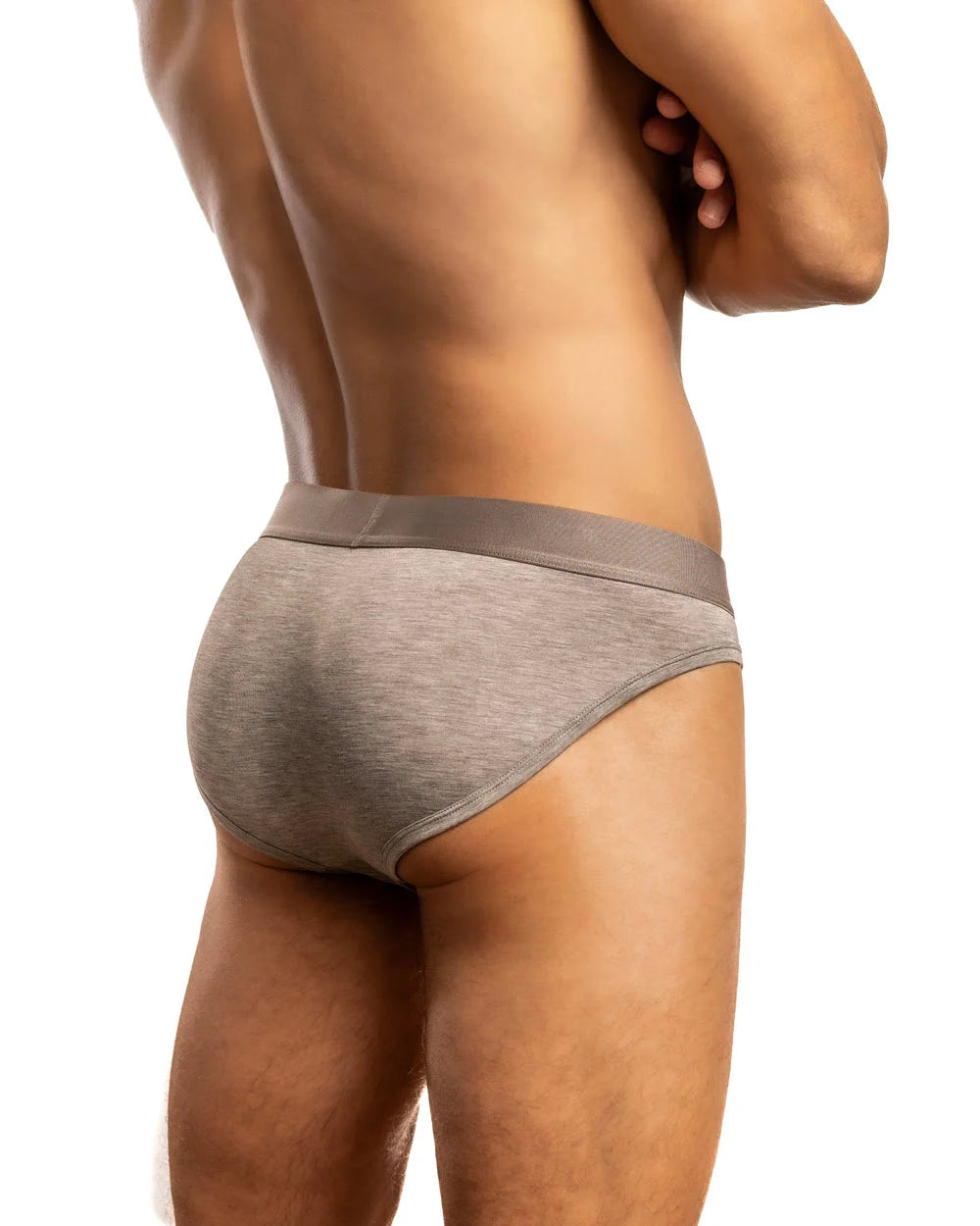 Bamboo Brief - Heather Grey