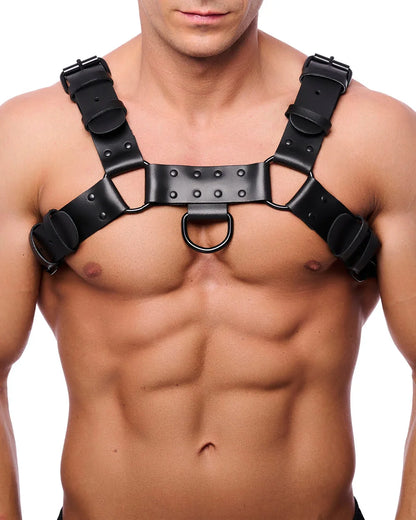 The Red Bulldog Harness – Svart - G-Shop AS