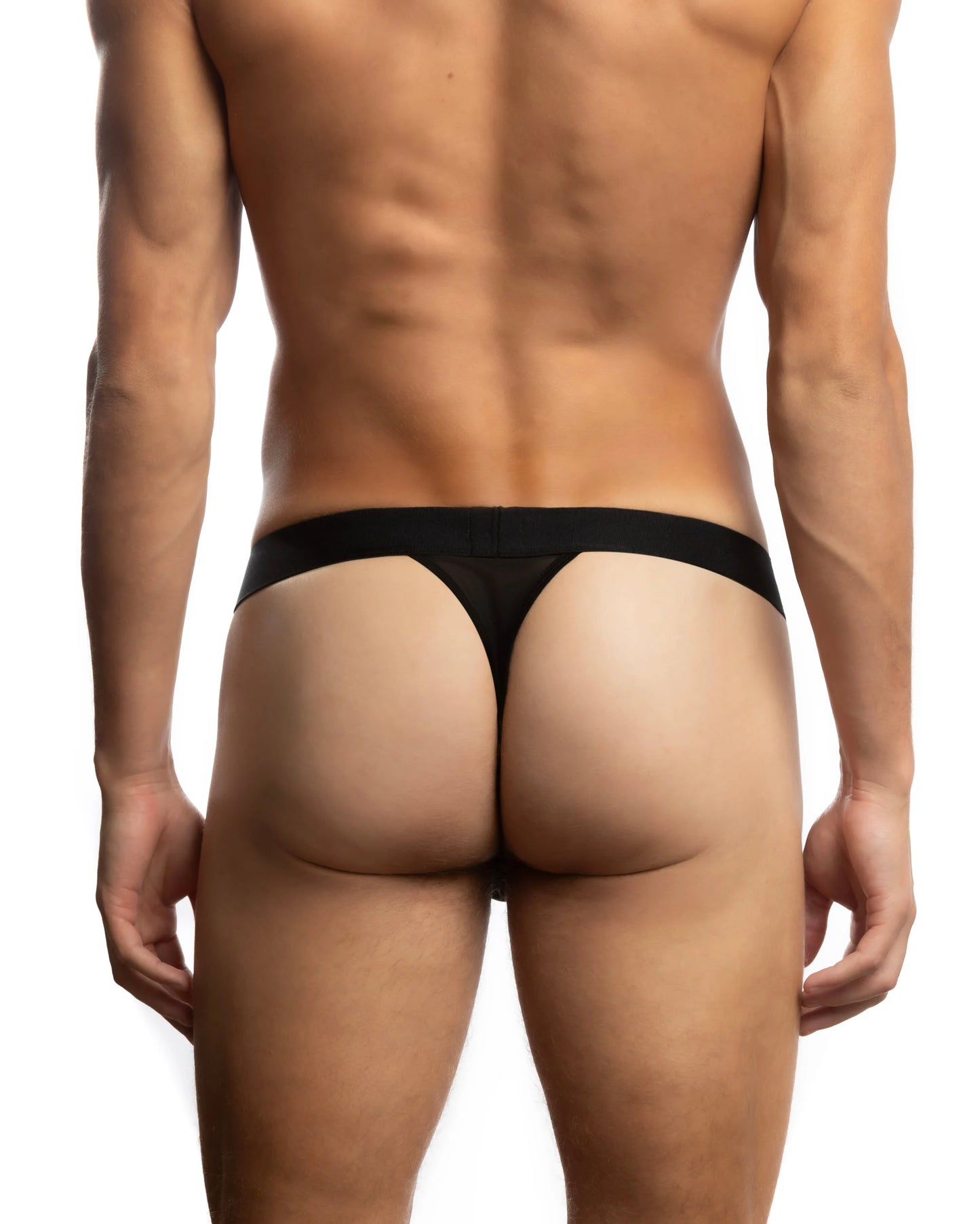 All Over Mesh Thong - Svart - G-Shop AS