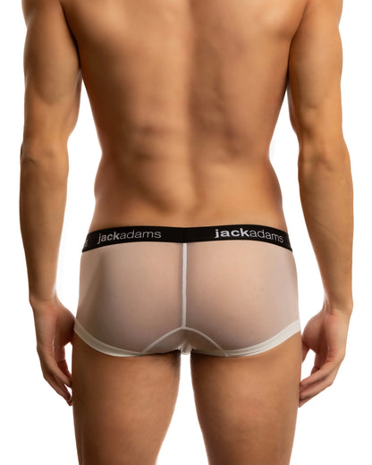 Excite Sheer Shorty Trunk - Hvit - G-Shop AS