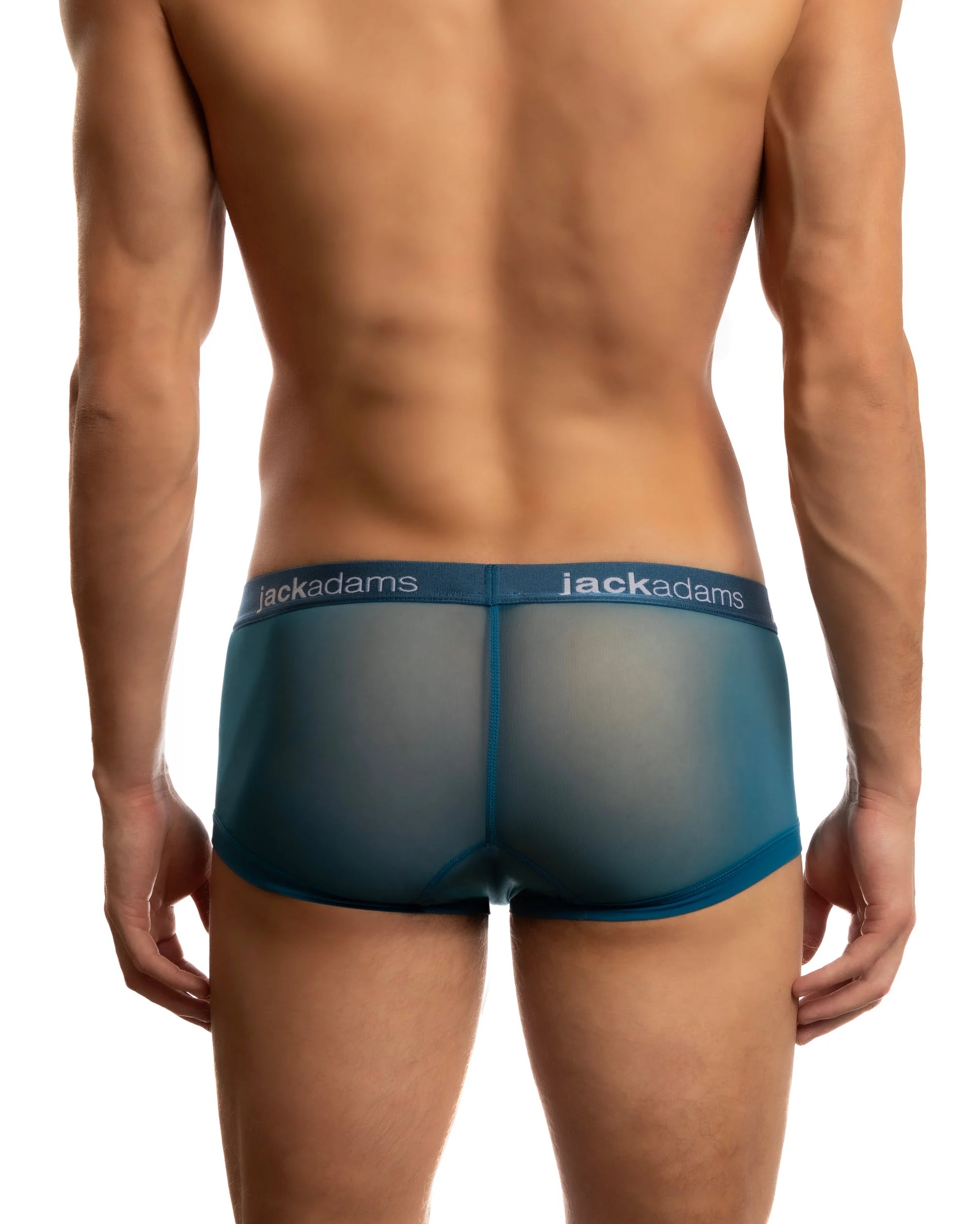 Excite Sheer Shorty Trunk - Mykonos Blue - G-Shop AS