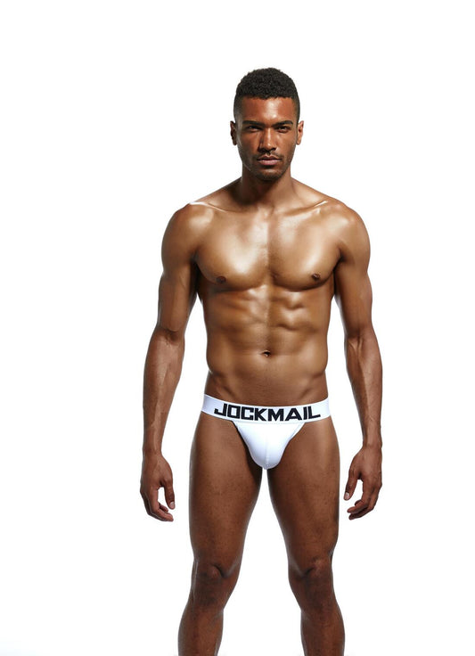 Jockmail Jockstrap Hvit Bomull - G-Shop AS