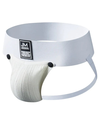 Jockmail Snap Jock - Hvit - G-Shop AS