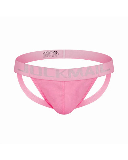 Jockmail Mesh Jockstrap - Rosa - G-Shop AS