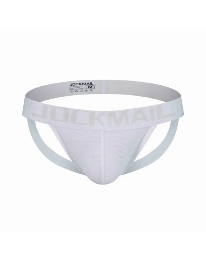 Jockmail Mesh Jockstrap - Hvit - G-Shop AS