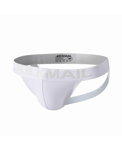 Jockmail Mesh Jockstrap - Hvit - G-Shop AS