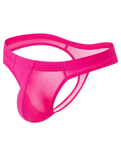 Jockmail Ice Silk Thong - Rose Pink