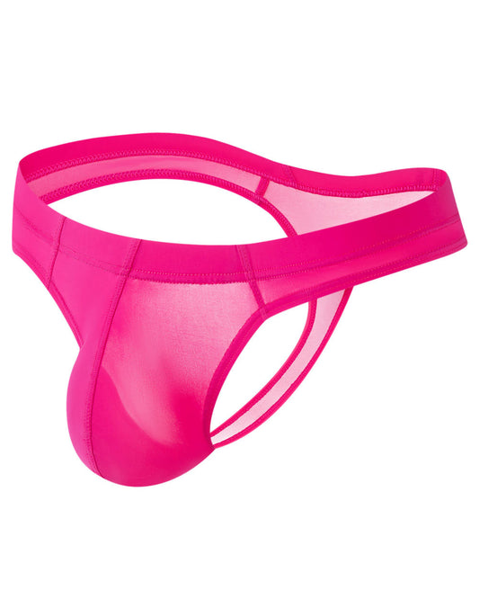 Jockmail Ice Silk Thong - Rose Pink