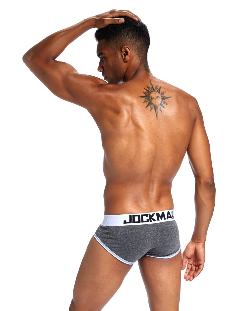 Jockmail Tri Tone Brief - Grå - G-Shop AS