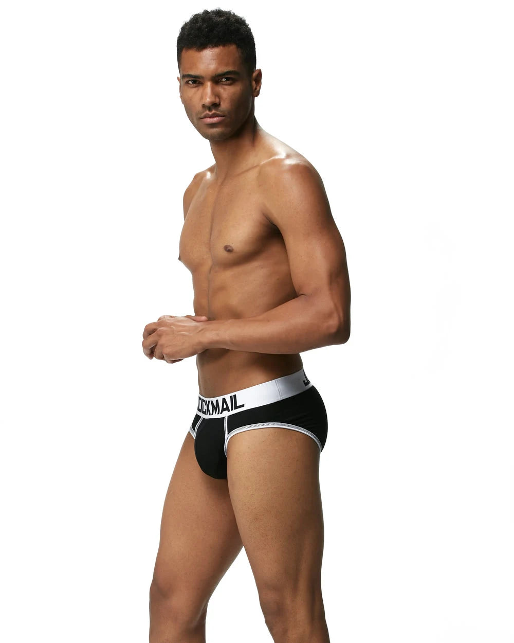 Jockmail Push Up Brief - Svart - G-Shop AS