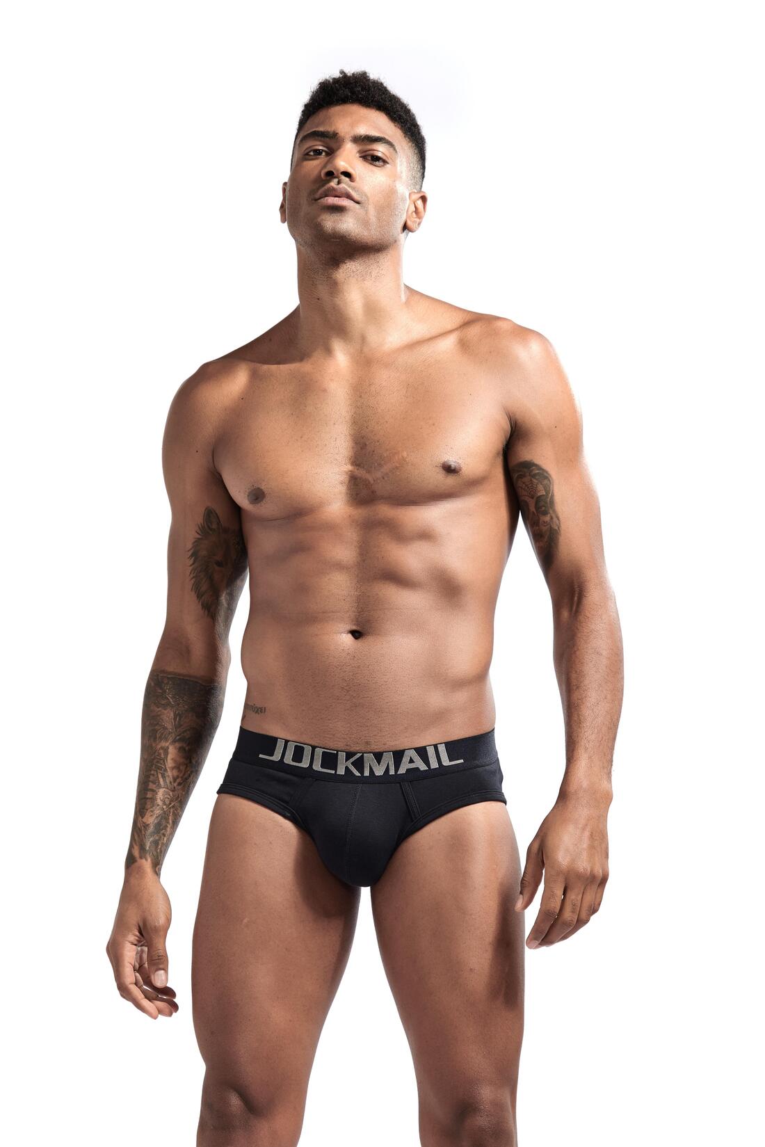 Jockmail Brief Sort Bomull - G-Shop AS