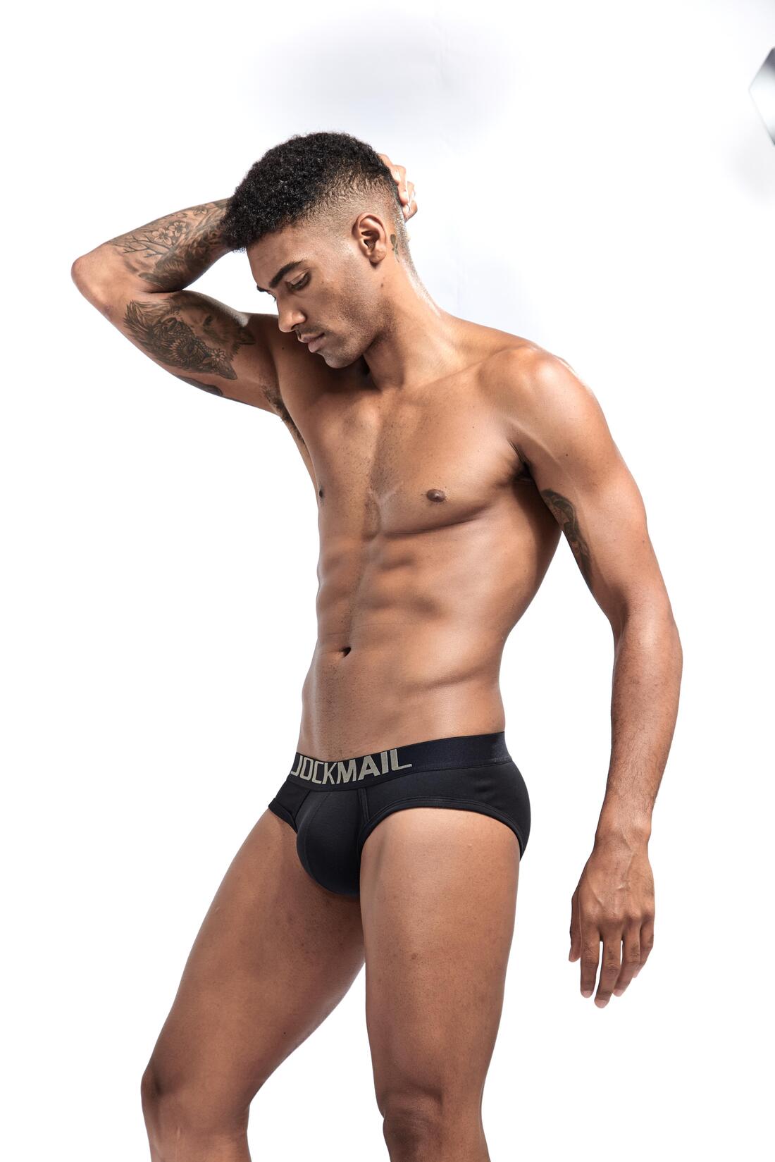 Jockmail Brief Sort Bomull - G-Shop AS