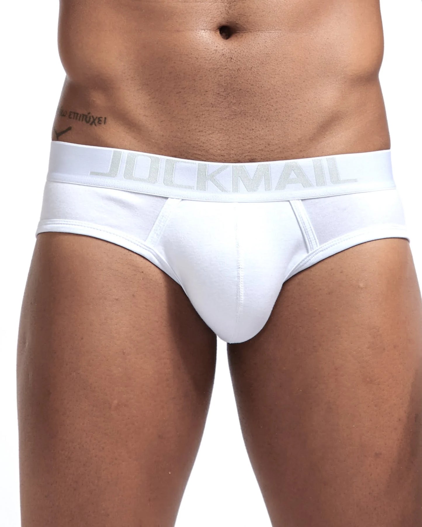 Jockmail Brief Classic Cotton - Hvit - G-Shop AS