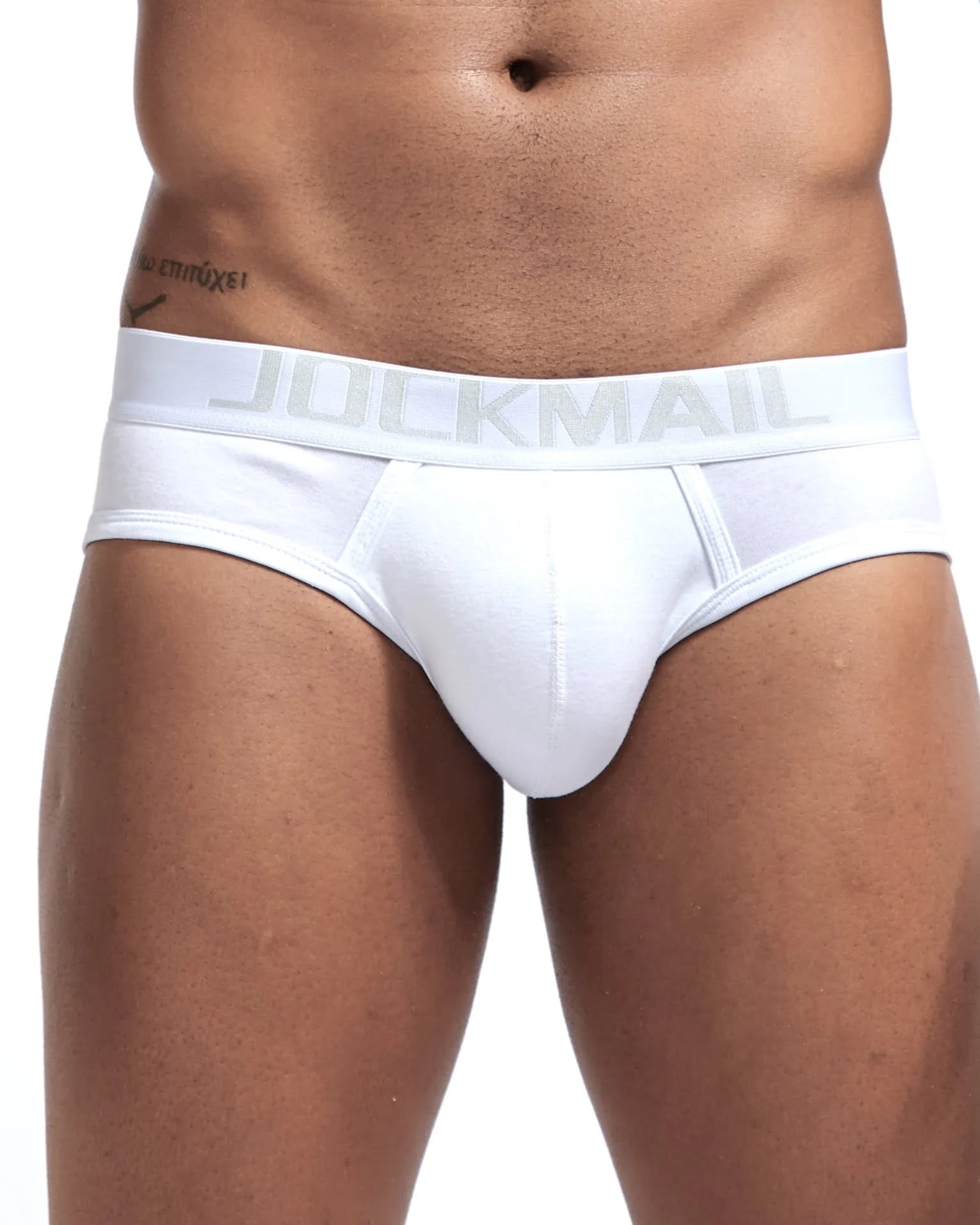 Jockmail Brief Classic Cotton - Hvit - G-Shop AS