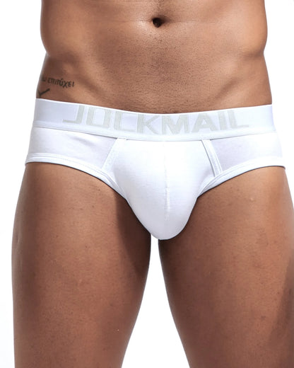 Jockmail Brief Classic Cotton - Hvit - G-Shop AS