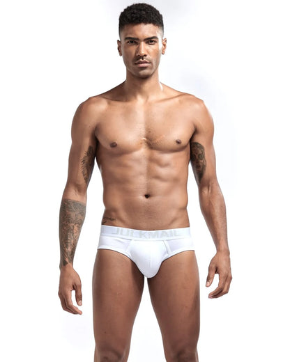 Jockmail Brief Classic Cotton - Hvit - G-Shop AS