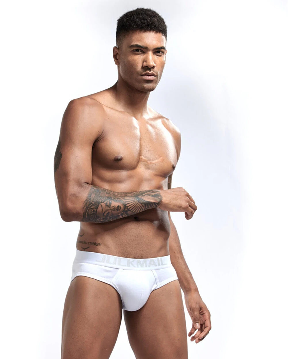 Jockmail Brief Classic Cotton - Hvit - G-Shop AS