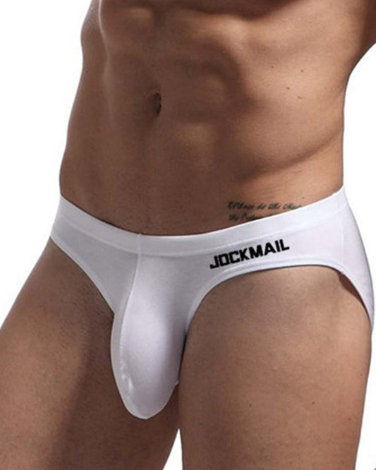 Jockmail Bulge Brief - Hvit