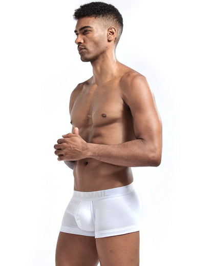 Jockmail Bulgelifter Boxer - Hvit - G-Shop AS
