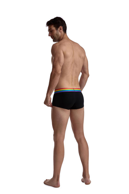 Jockmail Boxer Pride/Sort - G-Shop AS