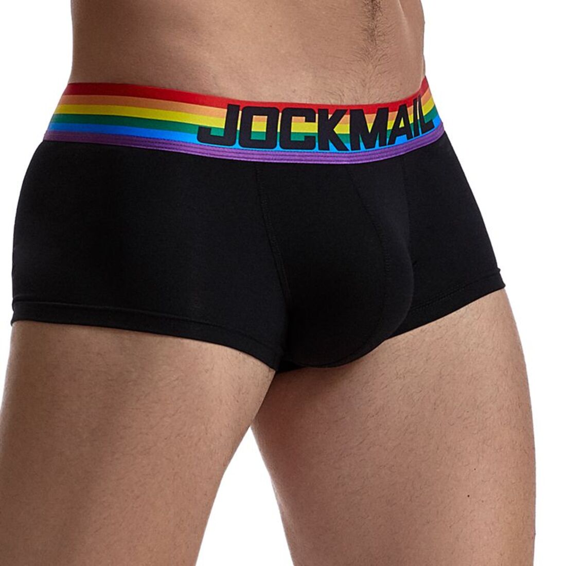 Jockmail Boxer Pride/Sort - G-Shop AS