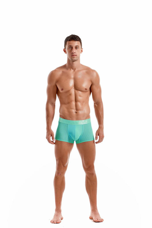 Jockmail Monochrome Boxer Aqua - G-Shop AS