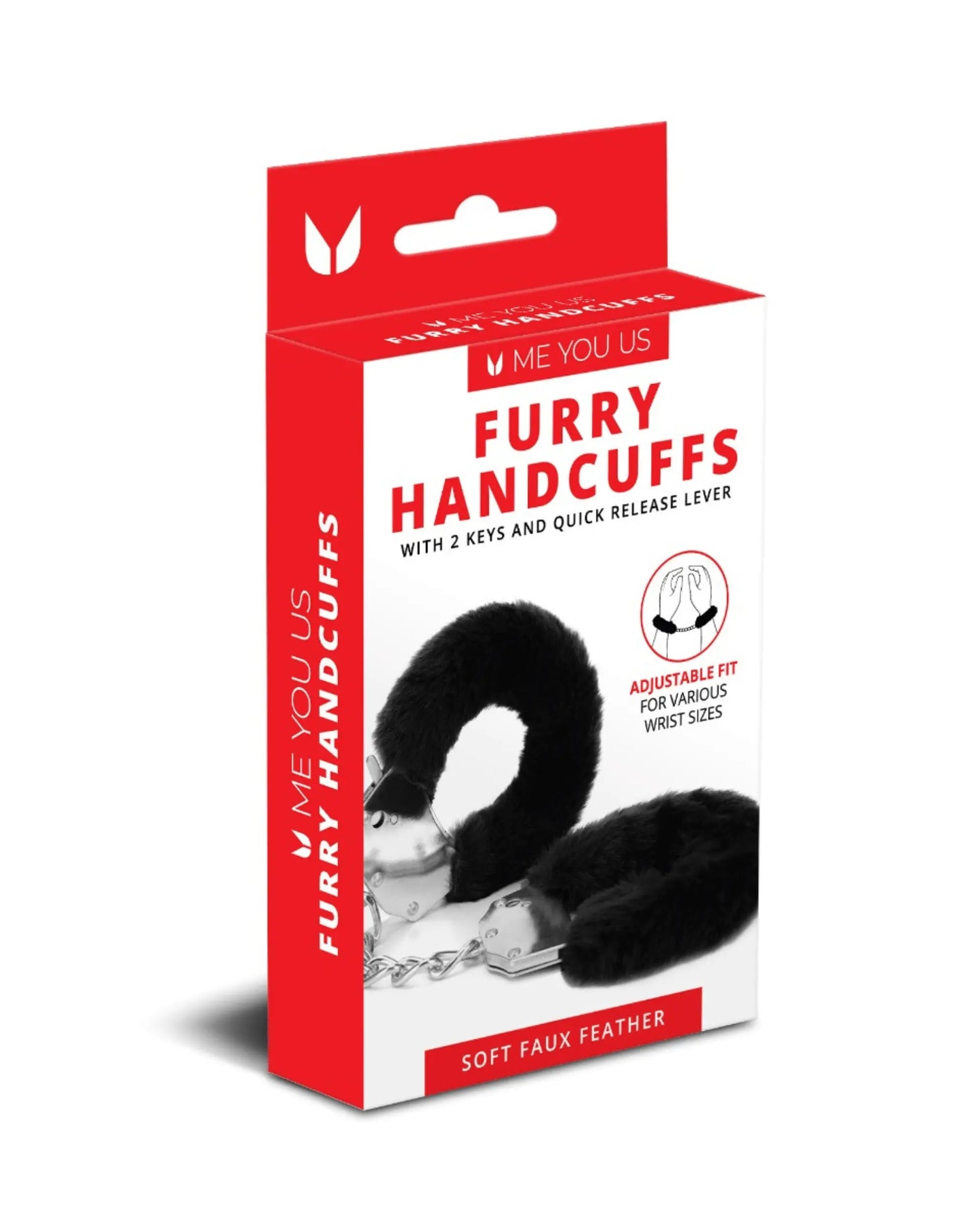 Furry Håndjern – Svart