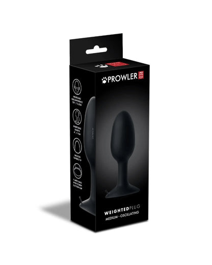 Medium Weighted Butt Plug - G-Shop AS