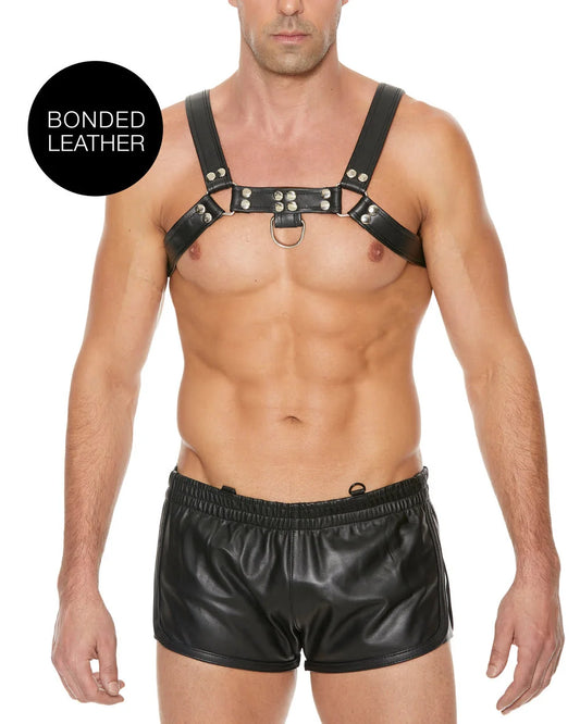 Bulldog Leather Harness - G-Shop AS