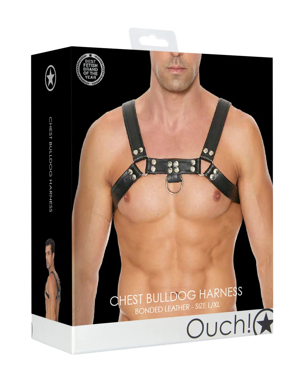 Bulldog Leather Harness - G-Shop AS