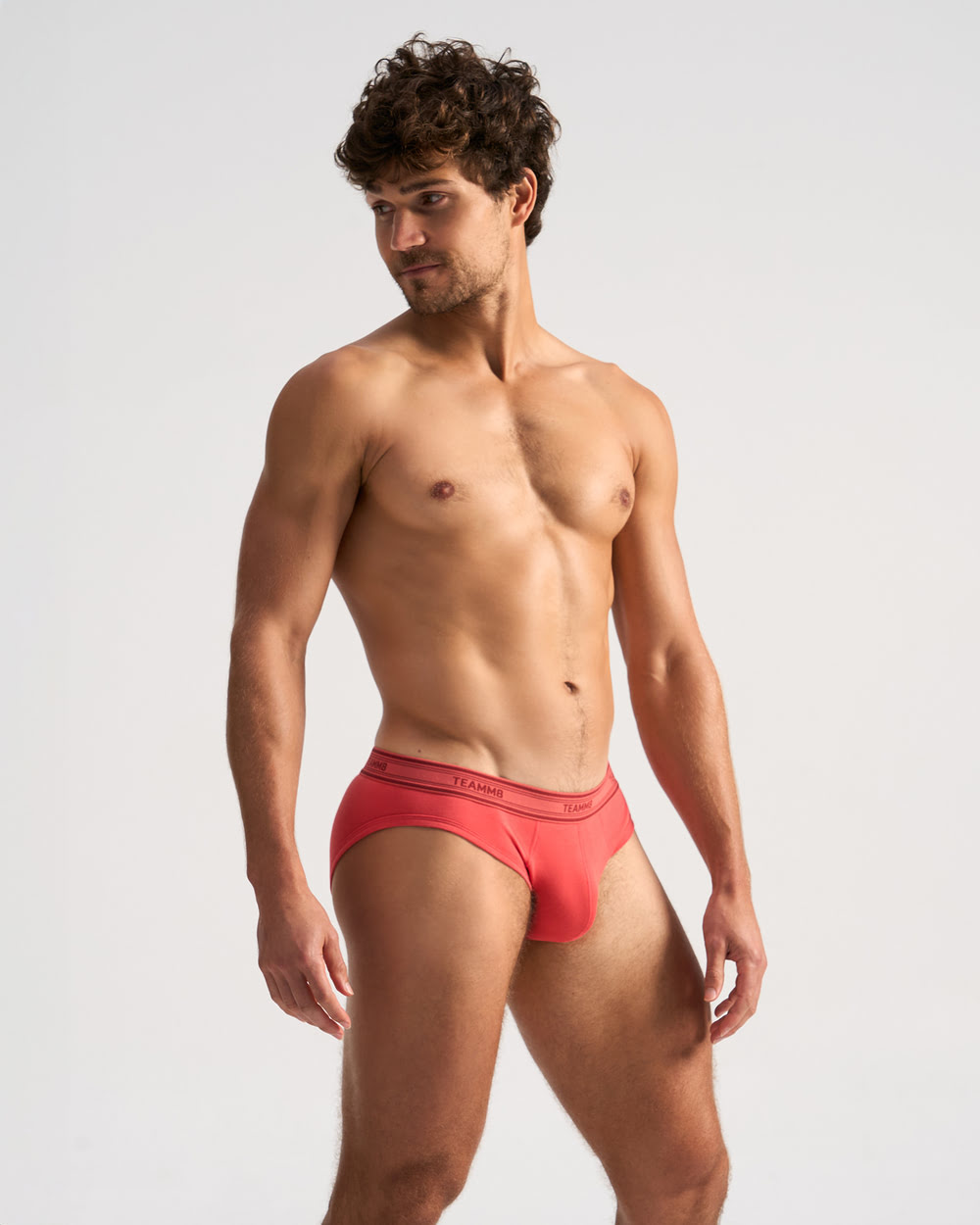 TEAMM8 Classic Cotton Brief - Raspberry