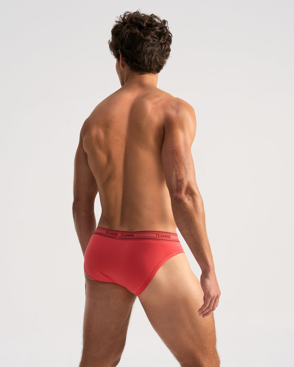 TEAMM8 Classic Cotton Brief - Raspberry
