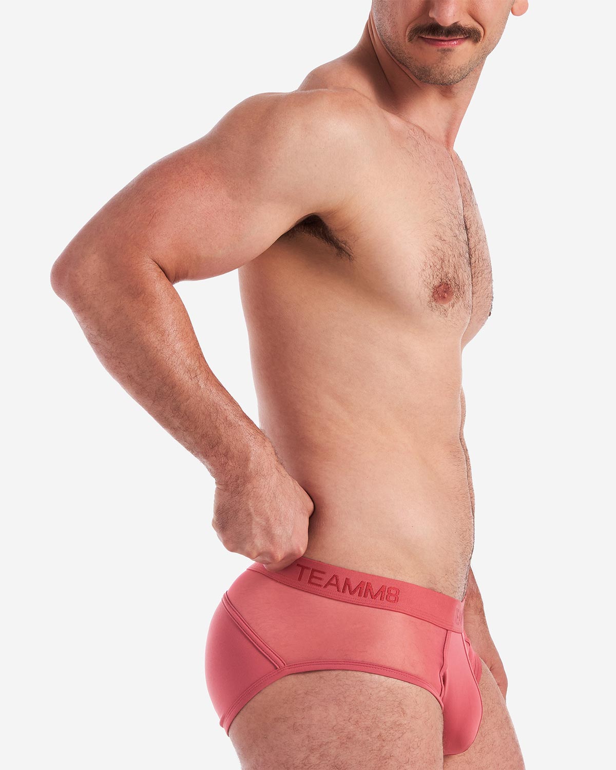 TEAMM8 Score Sheer Brief - Baroque Rose - G-Shop AS