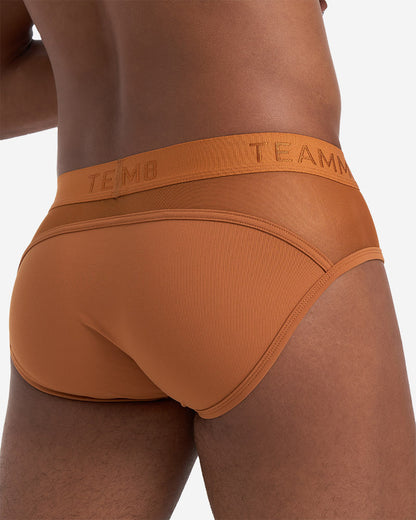 TEAMM8 Score Sheer Brief - Sudan Sugar - G-Shop AS